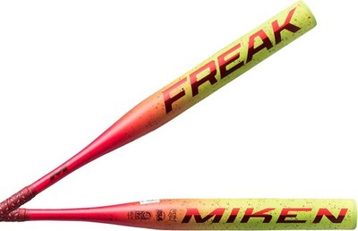 Miken | 2025 | Freak Slowpitch Softball Bat | USSSA | Balanced | 13'', 26 oz