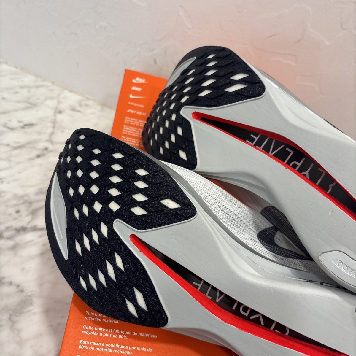 Size 11 - Nike ZoomX Streakfly 2 White Obsidian Mist for sale