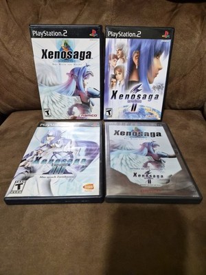 RARE Xenosaga: Episode I II III Trilogy Ltd Ed DVD PlayStation 2 PS2 CIB TESTED