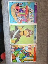 1970s Whitman Puzzles Spiderman Bugs Bunny Sesame Street