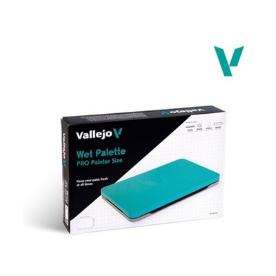Vallejo Paint Accessory Wet Palette - Pro Painter Size New