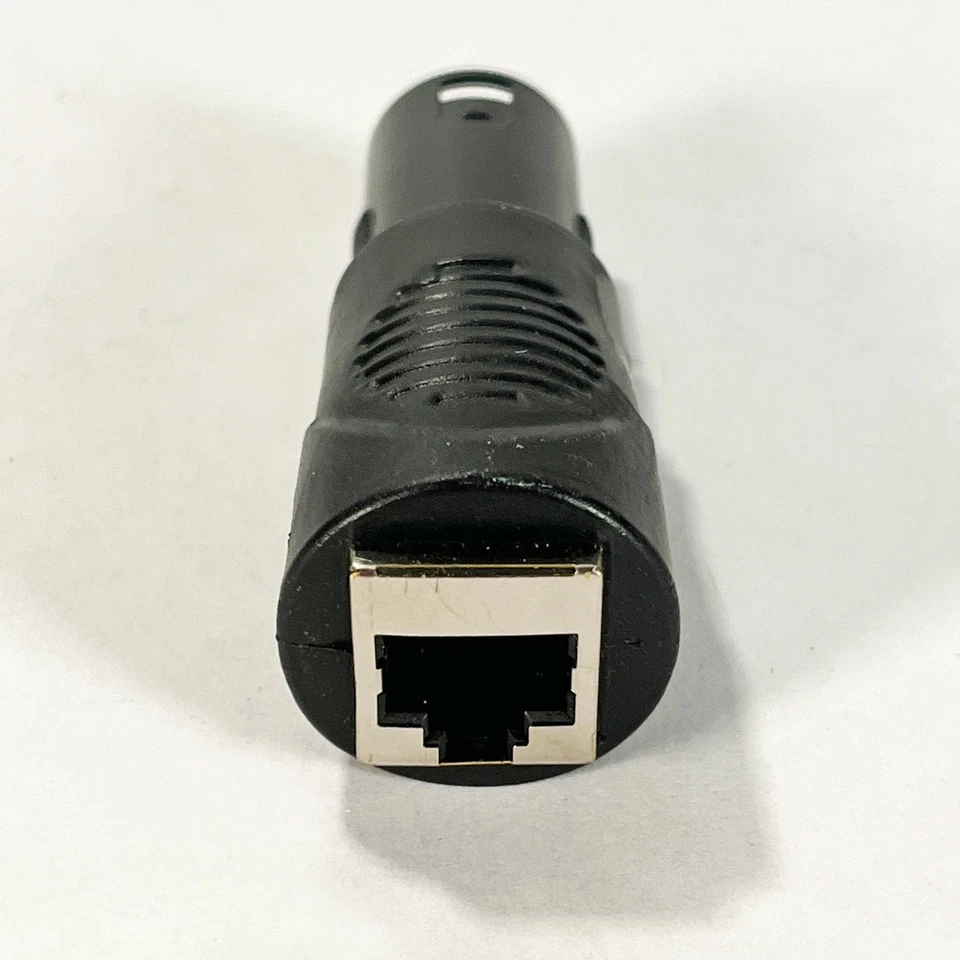 Accu-Cable RJ45 Ethernet to 5-Pin XLR/DMX Male Adapter, Out of Box - Image 2 of 4