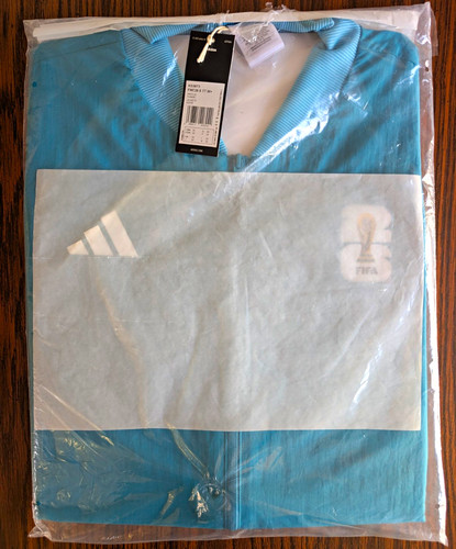 Adidas 2026 FIFA World Cup Bomber Jacket - Full Zip - Aqua - 3XL - NEW