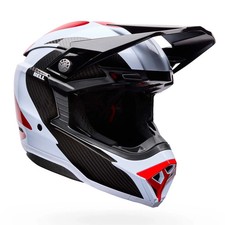 Bell Moto-10 SPHERICAL MX | Enduro Helmet FLUID (Red/White/Carbon)