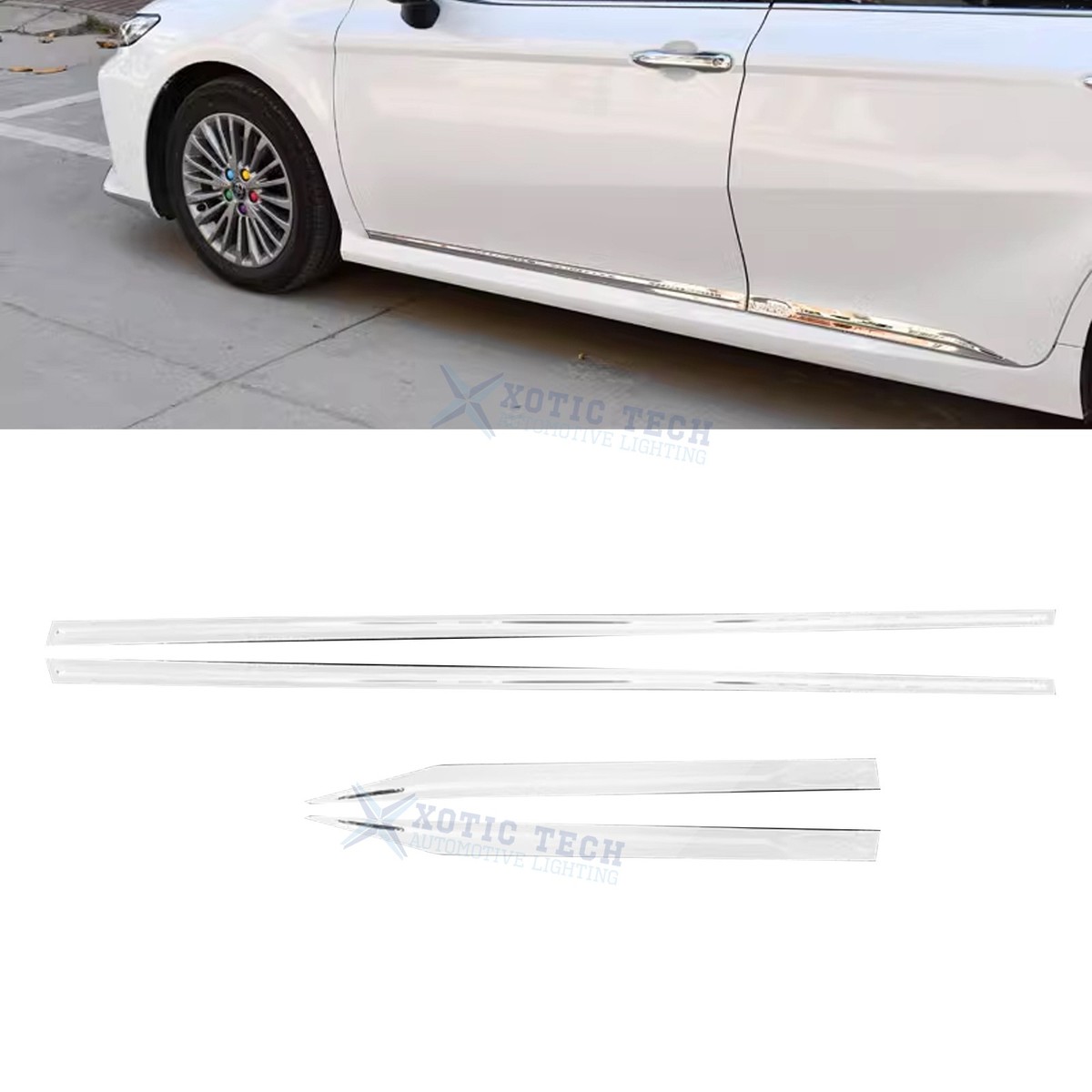 Fits Toyota Camry 2018-2026 Chrome Steel Body Side Door Molding