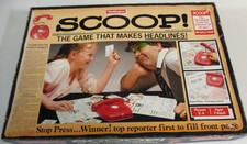 VINTAGE WADDINGTONS SCOOP - THE GAME THAT MAKES HEADLINES (1988) - COMPLETE