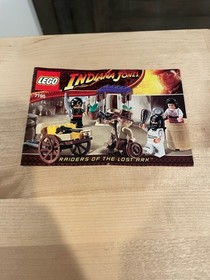 Lego Indiana Jones Ambush In Cairo 7195 Fully Complete EXCELLENT Condition