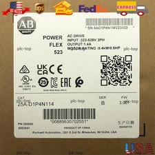 Allen-Bradley 25A-D1P4N114 PowerFlex 523 AC Drive NEW Sealed