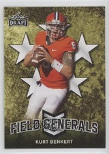 2018 Leaf Draft Field Generals Kurt Benkert #FG-05 h4x