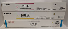 Canon Genuine Color Toner Set GPR-30 - Cyan/Magenta/Yellow