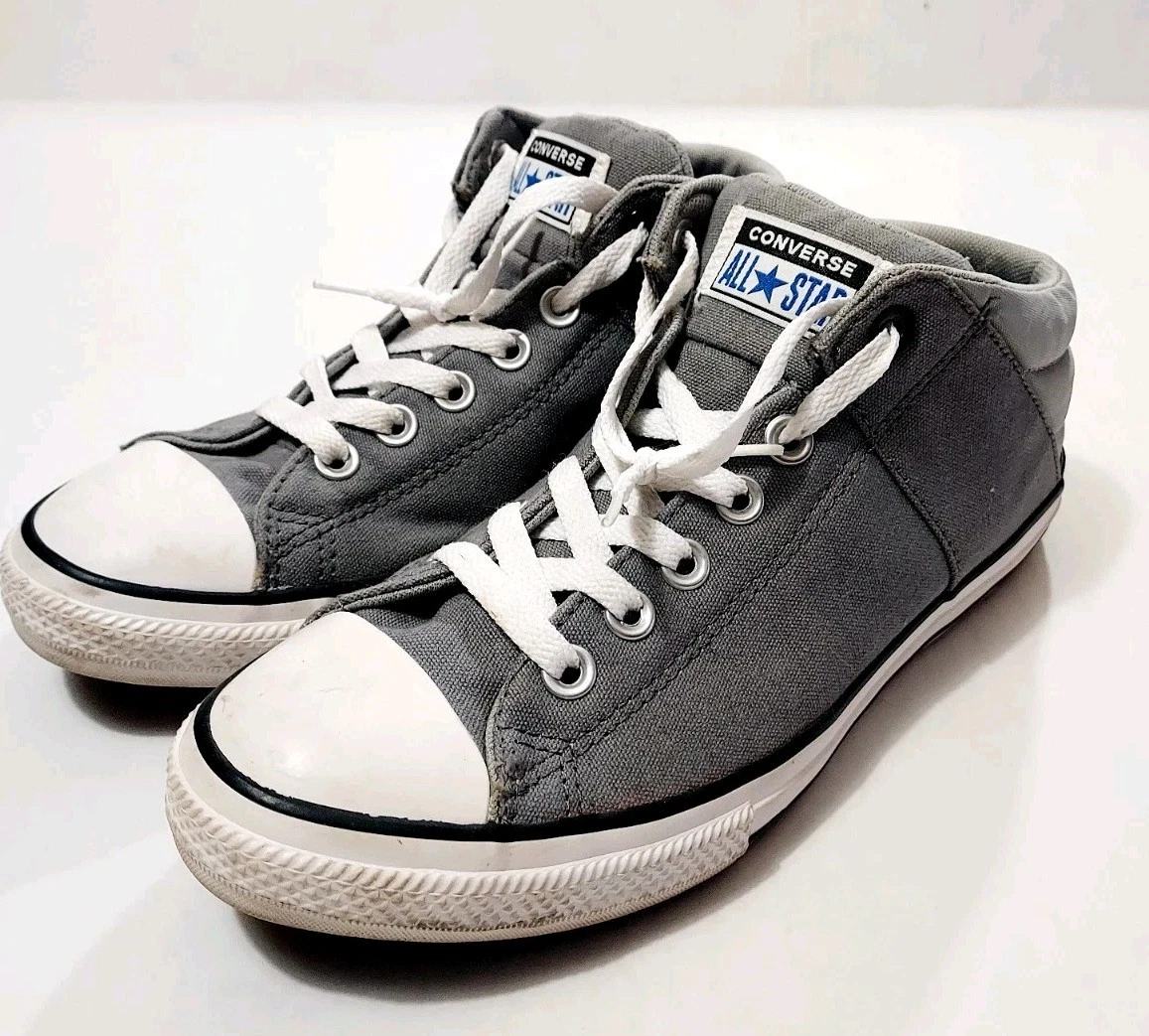 Converse All Star Chuck Taylor Mid Top Junior taglia 6 grigie adatte a W 7
