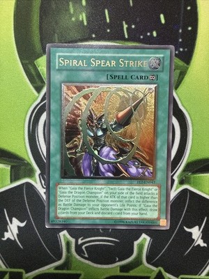 Spiral Spear Strike FET-DE043 Ultimate Rare Euro Unlimited Yugioh LP