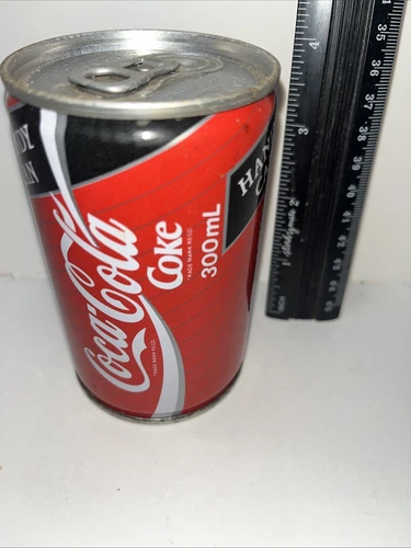 Vintage COCA COLA Australia Steel Can With Ring Pull Opening Still In Tact-300ml