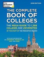 THE COMPLETE BOOK OF COLLEGES, 2019 EDITION: THE By The Princeton Review