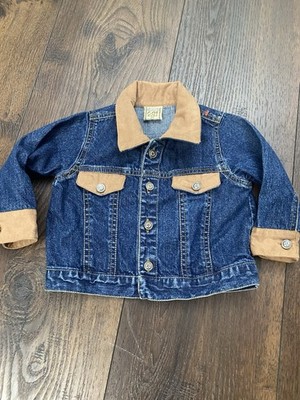 Boys or girls blue jean western jacket size 2t western go baby #14