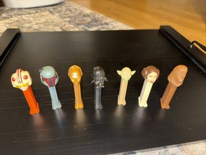 Star Wars Vintage Pez Dispensers Lot of 7