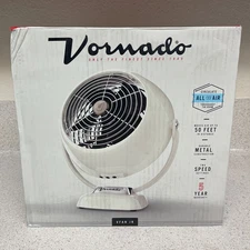 Vornado VFAN Jr. Vintage Fan | Small Metal Retro Air Circulator for Cooling New