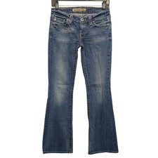 Big Star Casey Bootcut Jeans Womens 27S Blue Low Rise Medium Wash