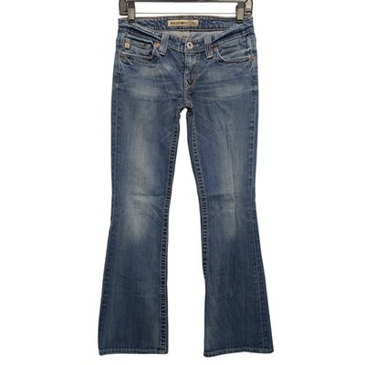 Big Star Casey Bootcut Jeans Womens 27S Blue Low Rise Medium Wash