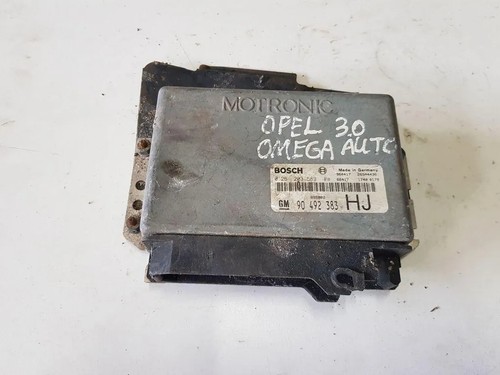OPEL OMEGA B 25, 26, 27 Motorsteuergerät ECU 0261203589 90492383 2.50 34006884