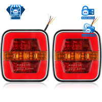 Led RüCkleuchten 12V 24V Universal FüR AnhäNger Beleuchtung 2 StüCk