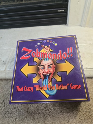 EUC Zobmondo That Crazy Would You Rather Board Game 1998 Version - 第 1/10 張圖片
