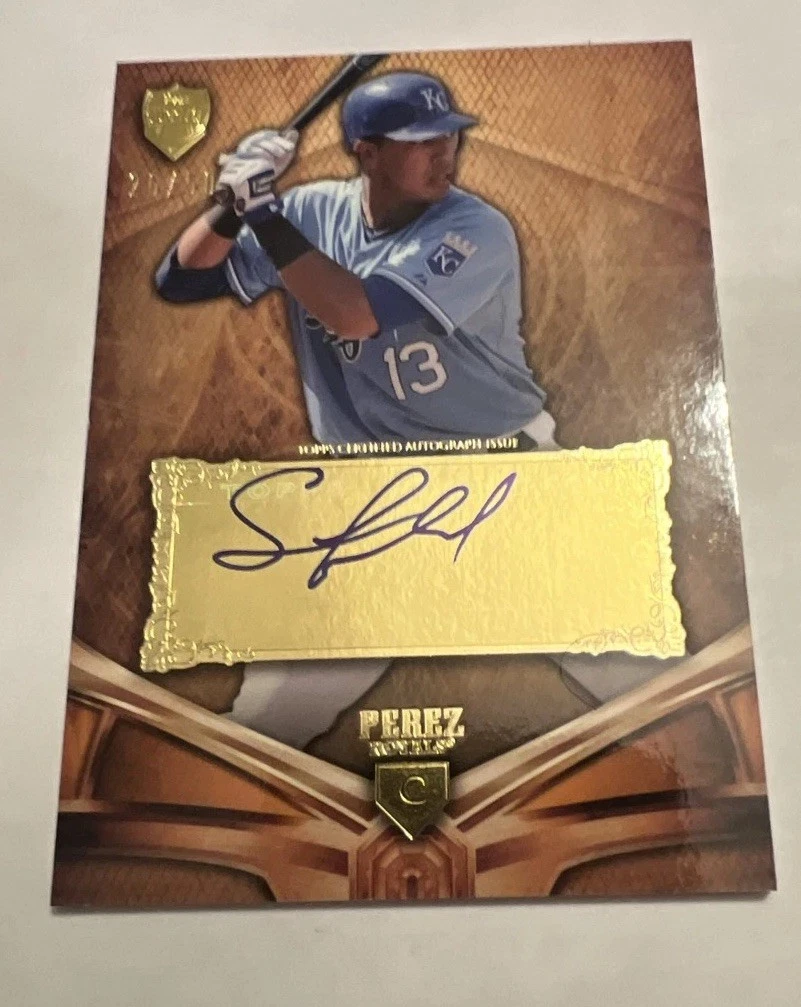 Salvador Perez Baseball Serial Numbered Sports Trading Cards