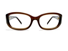 Kate Spade NY Brown Leopard Oval Wrap Frame Glasses Italy DEE/S 01W0 54 17 120