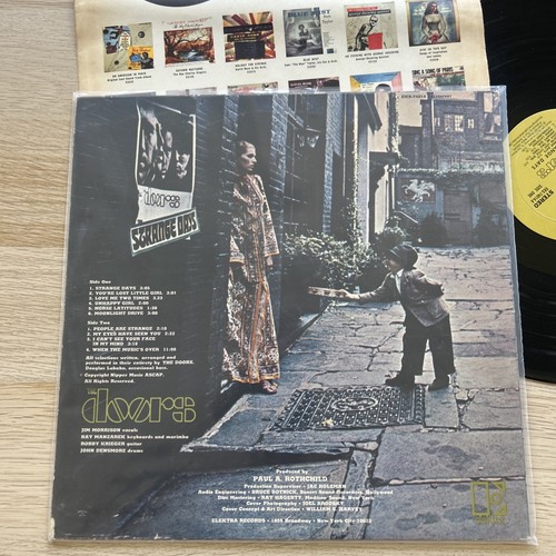 The Doors-Strange Days ORIGINAL 1967 US Elektra Complete W/Sleeve! NICE Copy! - Picture 2 of 6