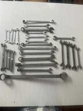Lot Of 27 Mac Tools Wrenches No Sets. SAE And Metric. Odds And Ends