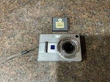 Casio Digital Camera Exilim EX-Z55 5.0MP Silver Untested No Charger!