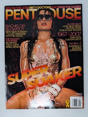 Penthouse Magazine August 2007   Pet Jana Jordan   Krista Ayne   The Clash  