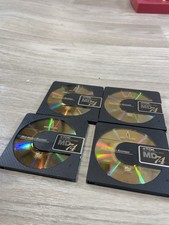 4 TDK MD 74. Gold 74 minute minidiscs