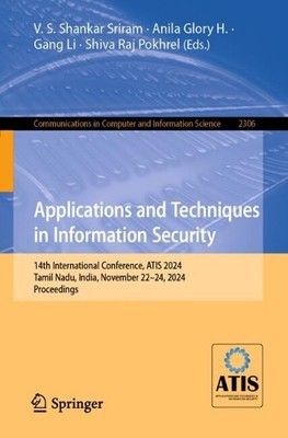 V.S. Shankar Sri Applications and Techniques in Information Secur (Taschenbuch)