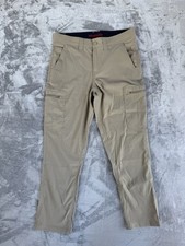 Wrangler Men's Tech Pant Tan size 32x32, Cargo Pocket