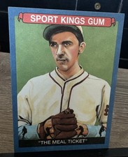 “The Meal Ticket” 2022 Sport Kings Gum Blue Parallel #122 New York Giants