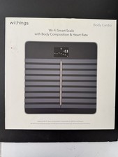 Withings WBS04-BLACK-ALL-INTER Body Cardio Smart Scale NEW