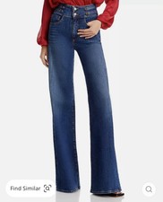 NWT Ramy Brook Liv Straight Leg Denim Jeans S...