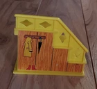 Vintage Fisher Price Little People Play Family House 952 Staircase Yellow Stairs