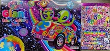 Lisa Frank Giant Coloring & Activity Book 16" X 10.75" with 600+ Stickers New 