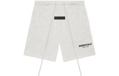 Fear of God Essentials SweatShorts Light Oatmeal M Size Oversized Shorts FOG NWT