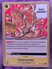 Salamander OP14-116 Common The Azure Sea's Seven One Piece Near Mint