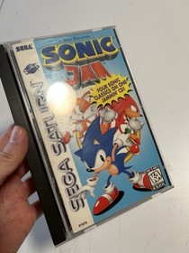 Sonic Jam Sega Saturn 1997 Video Game with Manual