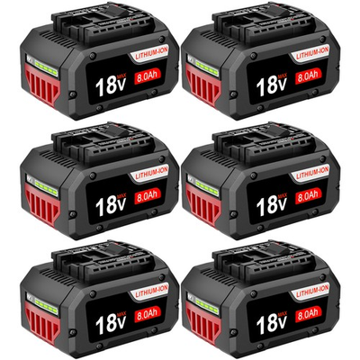 #ad #ad Pack 18V Battery For Bosch 18V 8.0AH Li ion BAT609 BAT610G BAT618 GSR18V LI $307.98