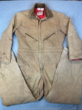 Walls Zero Zone Men  s Insulated Coveralls Large Short 42-44 Distressed Workwear