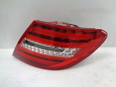 12-15 Mercedes C250 W204 Rear Right Side Taillight Tail Light Lamp OEM AK240993