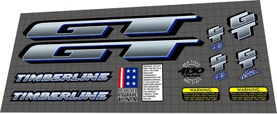 1997 GT Timberline DECAL SET
