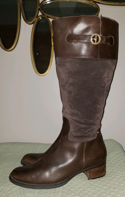 shearling lined tall boots