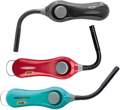 BIC Stabfeuerzeuge 3 Stück mit flexiblem Stab