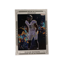 2023 SAGE ARTISTRY Football Card #46 Elijah Dotson Gray Silver Parallel